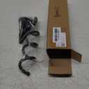 Christmas Tree Topper Holder Twist on Universal Stabilizer Floral Xmas Tree Topper Adapter Plastic Support with Adjustable Attachment(Black)