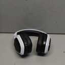 Ozeino 2.4GHz Wireless Gaming Headset for PC, Ps5, Ps4 - Lossless Audio USB & Type-C Ultra Stable Gaming Headphones with Flip Microphone, 40-Hr Battery Gamer Headset for Switch, Laptop, Mobile, Mac (Black and White)