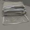 Guken Cream Linen Blackout Curtains 108 Inch Length 2 Panels Set for Living Room Bedroom Back Tab Thermal Insulated 100% Black Out Linen Drapes Room Darkening Window Curtains