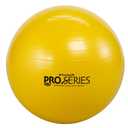 THERABAND Pro Series Exercise Ball, 22" Yellow  Stability Ball for 5'1"5'6" Users, Anti-Burst Yoga & Pilates Ball, Balance & Core Trainer, For Athletes Fitness at Gym & Home