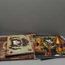 6 Pcs Large Halloween Creepy Carnival Decorations Circus Clown Box Horror Party Boxes Carnival Circus Theme Decorations for Horror Haunted House Party Supplies(Retro)