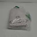 NICETOWN Ivory Vintage Open Linen Weave Flax Thermal Curtains, 100% Blackout Curtains 84 inches Long for Dining Room, Soundproof Window Treatment Drapes for Hall Room, 100" Wide Per Panel