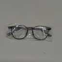 Nearsighted Glasses For Men,Women Distance Near Sighted Eyeglasses,Short-Sighted Farsighted Myopia Driving TR90 Frame (Clear Grey)