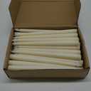 Funtery 48 Pcs Flameless LED Taper Candles 11 Inch Battery Operated Flickering Candles Bulk for Christmas Church Wedding Party (Ivory,Classic Style)