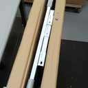 Rgqphantom 41" Tall Safety Pet Gate, Adjustable 29.92"-43.71" Wide, No Drilling Pressure Mount Kit, Auto Close Cat Gate Suitable for Stairs, Doorways, White (29.92"-43.71" W)