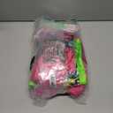 80s Outfit Women Costume Accessories Set, T-Shirt Tank Top Leggings Tutu Skirt Fanny Pack for Halloween, 80s Neon Party Size XXL