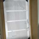 NOTASA Vinyl Basement Window, Bathroom Sliding Window 32" x 18" White