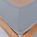 Twin Six Premium Bed Box Spring Cover, Update Bed Skirt, Mattress Protector Encasement,Twin/Twin XL Size, Light Grey