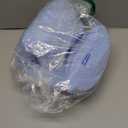 Knee Pillow for Back Sleeping, Memory Foam Leg Pillow for Back Pain, Under Leg Support for Sleeping,Half Moon Bolster Pillow (Standart, Blue)