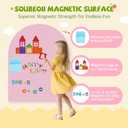 Magnetic Arch Wall Decal for Kids 40"x32" Upgraded Magnet Wall