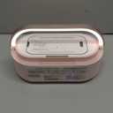 COLSUR Bluetooth Speaker with Wireless Charger, FM Radio, Dimmable LED Night Light, Dual Wireless Speakers, 2500mAh Portable Speaker for Home Decoration, Bedroom, Office, Gift (Pink)