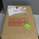 NIKKY HOME Gold Table Clock, Silent Non-Ticking Classic Battery Operated Decorative Mantel Desk Shelf Clock for Living Room Decor (Large)