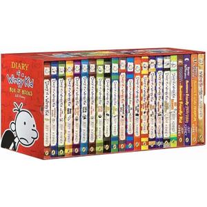 A Libray of Diary of a Wimppy Kid 1-24 Books Complete Collection Box Set Paperback