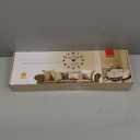 Mintime Large Wall Clock Battery Operated DIY Wall Clock for Modern Decorative Living Room/Office (Black)