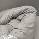 Momcozy Pregnancy Pillows for Sleeping, U Shaped Full Body Pillow for Pregnancy Women with Removable Jersey Cotton Cover, 57 Inch Maternity Pillow, Grey