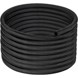 EVIL ENERGY 4AN Fuel Line, AN4 Braided Fuel Hose Nylon CPE 20FT Black