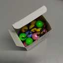 Jutom 24 Pieces Hair Tie Balls 20mm Bubble Ponytail Holders for Girls Double Bead Bubble 80s 90s Hair Balls Tie Elastic Accessories for Baby Toddler(Cute Color)