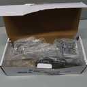 Walk in Cooler Door Handle, Walk in Cooler Door Closer Complete Latch Kit, Freezer Doors Handle (Metallic Silver (304 Stainless Steel Push Rod), 1/8 in to 1/4 in(Flush))