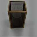 Honeybloom Metal Mesh Pillar Candle Holder 10 in