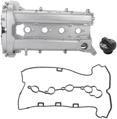WATERWICH Engine Valve Cover Compatible with GMC Terrain, Buick Lacrosse Regal Verano, Chevy Captiva Sport Equinox Impala Malibu 2.4L L4 2010-2017 Replace 12610279 264-904 12610280