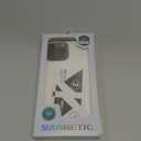 Magnetic for iPhone 13 Pro Max Case with Privacy Screen Protector & Full Camera Cover,[Non-Yellowing] Plating Glossy Soft Shockproof Clear Phone Case Women Girls for 13 ProMax,Gold