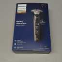 Philips Norelco Shaver i9000, Wet & Dry Electric Shaver, Ink Black, SenseIQ Technology, Triple Lift & Cut System, 360 Rotating Dual SteelPrecision Precision Blades, Nose Trimmer, Model X9000/90