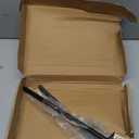  Square Metal Stand, Black 