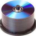 Angoily Cd Storage Bucket Set of 2 Portable Dvd Holder Organizer Clear Plastic Container for Media Protection Compact 5.47X5.47X3.14In Storage Case for Home Car (Assorted Color)