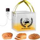 Dough Proofer Heating Pad with Warming Box, Winter Sourdough Bread Proofing Warmer Box, for Bread Making,Sourdough Warmer,Yogurt