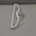 Plastic Hangers 20 Pack Ultra-Thin Space-Saving ABS 360 Swivel Hook Ideal for Closet Organization Fits Coats Shirts Dresses & More (20, White)