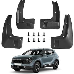 Mud Flaps for Kia Sportage 2017-2022 Mud Guards Splash Guards Tire Protector Mudguard Accessories Front & Rear 4pcs Set