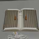 Doll Wardrobe Storage Box, Foldable Doll Closet with 10 Hangers and Rod for 15/17cm Doll Clothes Stackable Organizer Cabinet with Dust-Resistant Cover and Display Shelf (Transparent Grey)