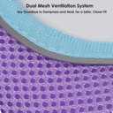 Cat Harness and Leash Set for Walking  Escape-Proof Reflective Vest for Cats and Small Dogs, Adjustable Soft Air Mesh with Pressure-Reducing Design, 4.92ft (Light Brown & Blue, M)