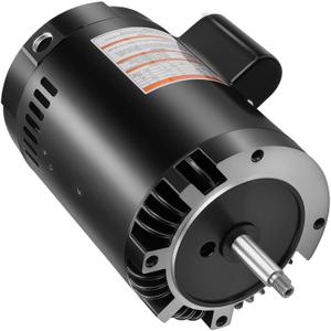 B128 Pool Pump Motor 1HP, Fit for Century A.O. Smith 1HP Single Speed, 3450 RPM, M56J Frame, 115A/230V, SF 7.2/14.4 Amps, Swimming Pool Motor