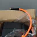 VEVOR Retractable Air Hose Reel, 3/8IN x 50FT Rubber Air Hose Max 300PSI, Air Compressor Hose Reel Auto-Rewind with 5FT Lead in, Ceiling/Wall Mount Heavy Duty Single Arm Reel & 180° Swivel Bracket