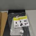 neotidy Foldable Step Stool (1 Pack), 12.9 Tall up to 300 lb Sturdy Plastic Folding Step Stool for Adults Kitchen Bathroom, Portable Small Stool Travel Foot Stool Brown