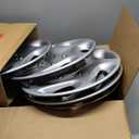 OCPTY Premium 14" Wheel Rim Cover Hubcaps Set of 4 Rim Covers for 14" Wheels (Silver)