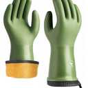 toolant Waterproof Winter Gloves for Men and Women, Insulated Freezer Gloves with Fleece Lining and Grip for Light Duty Work & Outdoor Activities, Ice Fishing, Hiking, Hunting, Farming, Large