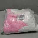 Ultra Soft Plush Pink Easter Bunny Costume Cosplay Sleepsuit (Large)