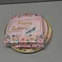 96Pcs Flower Retirement Party Decorations for Women White Peony Happy Retirement Plates Tableware Pink Gold Floral Retirement Dinnerware Napkin for Goodbye Going Away Farewell Party Supplies 24 Guests