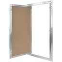 12" x 24" Waterproof Drywall Access Panel, Tileable and Paintable Ceiling and Wall Access Panel for Drywall, Wire Cover for Wall Covering Panels, Push to Open, Flush-Mount Wall Hole Cover
