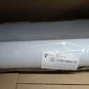 CALPALMY 2-Pack Expandable Poster Tube with Strap - White Storage Tubes 24.75" to 40" with Caps and Labels - Use for Blueprint Document Poster Carrying Case and Holder, large