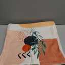 Boho Mid Century Modern Throw Pillow Covers Set of 6, Sun Moon Leaves Arch Abstract Home Decor Bohemian Decorative Cushion Covers 18"X18"