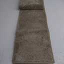 PURRUGS Dirt Trapper Door Mat 24" x 59", Non-Slip Machine Washable Entry Rug, Shoe Scraper, Dog Doormat, Super Absorbent Welcome Mat for Front & Back Door, Muddy Shoes & Paws, Taupe
