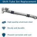 Steering Column Shift Tube With Plunger And Bushing Assembly Compatible with Ford E150 E250 E350 F150 F250 F350 F450 F550 Excursion Expedition Explorer RangerReplace #905-102 905-107