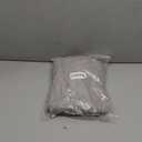 HFCNMY Ottoman Cover Square-Stretch Water Repellent Ottoman Cover -Thick Square Storage Foot Stool Covers with Elastic Bottom Light Gray, Large