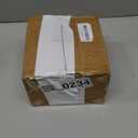 TVBU505-1 Recessed Outlet Box, Recessed Electrical Box for Wall Mount TV, Outlet Mounting Box for New Construction&Retrofit Projects, Wall Outlet Box with Duplex & Decorator Style Covers,2-Gang