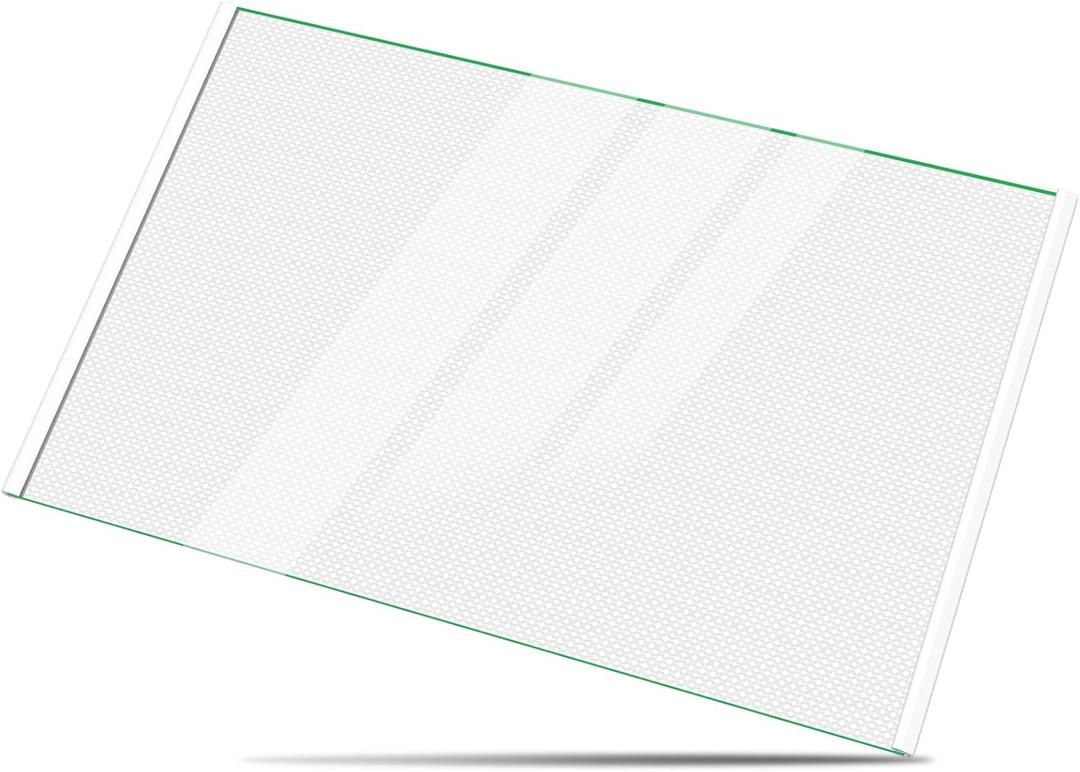Upgraded ACQ30341209 Freezer Drawer Cover Replacement Compatible with LG Refrigerator Freezer Drawer Cover 4977123, AP7177420, PS16661522 Refrigerator Freezer Drawer Glass Cover Shelf