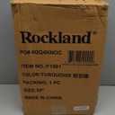 Rockland London Hardside Spinner Wheel Luggage, Turquoise, Carry-On 20-Inch