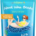 Hard Wax Beads for Hair Removal, Wax Beads for Waxing Kit for Women Men, Waxing Beads for Sensitive Skin(35.27 Ounce)